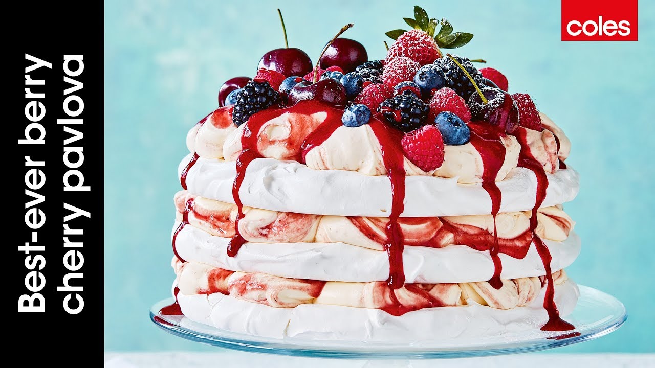Best-ever berry cherry pavlova (Instance 1) — Instance — Interactive video experience