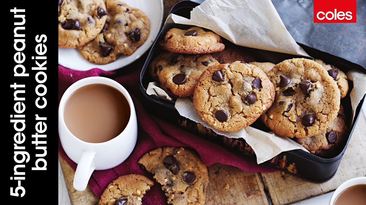 5 ingredient peanut butter and choc chip cookies (Instance 1) — Instance — Interactive video experience