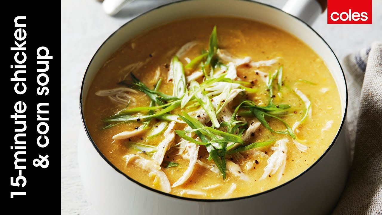 15 minute chicken & corn soup (Instance 1) — Instance — Interactive video experience