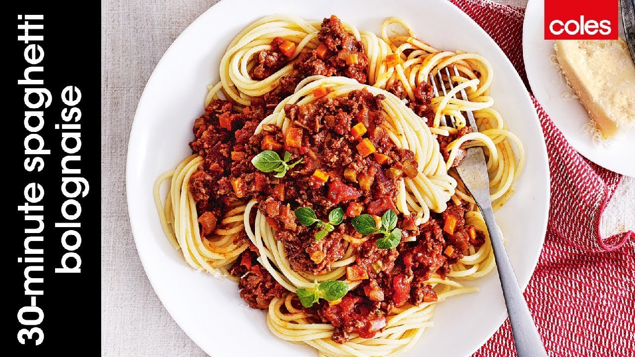 30 minute spaghetti bolognaise (Instance 1) — Instance — Interactive video experience