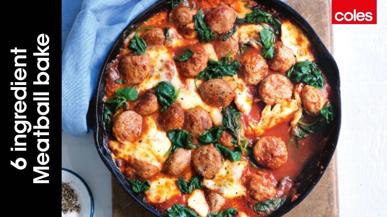 6 ingredient meatball bake (Instance 1) — Instance — Interactive video experience