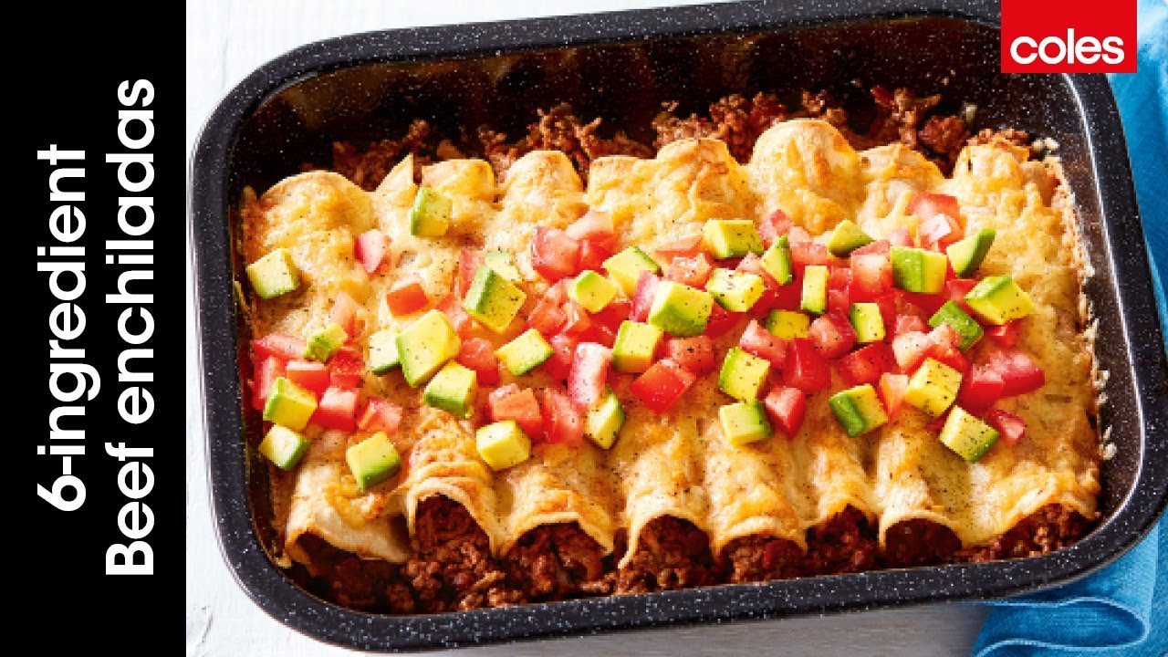 6-ingredient beef enchiladas (Instance 1) — Instance — Interactive video experience