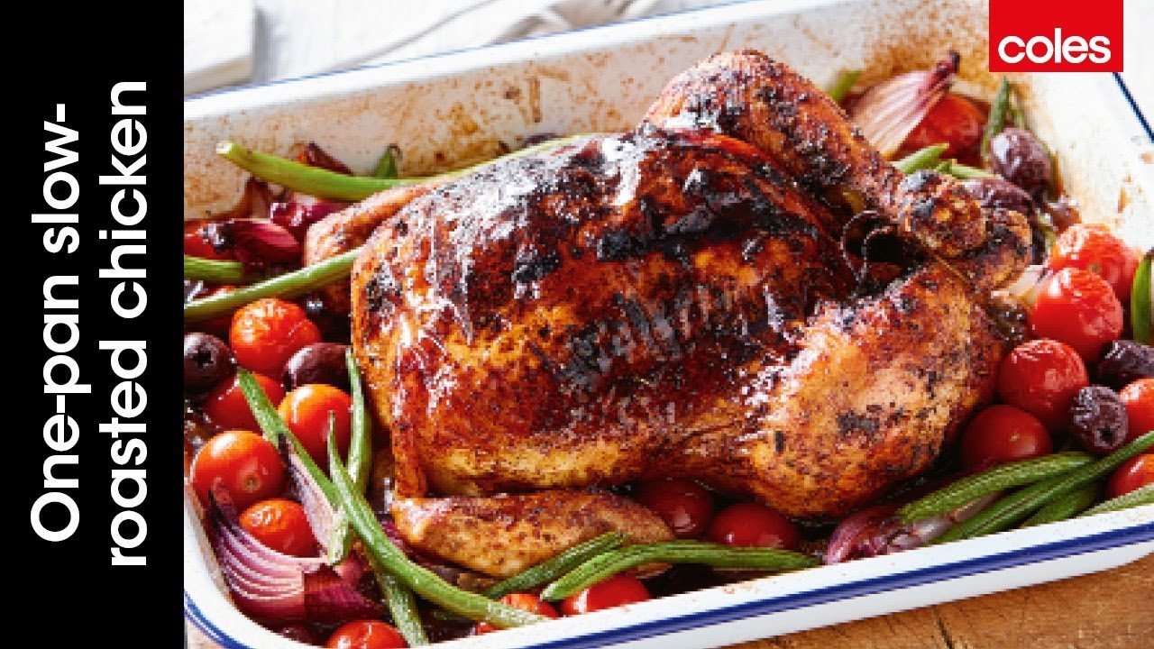 How to make one-pan slow-roasted chicken (Instance 1) — Instance — Interactive video experience