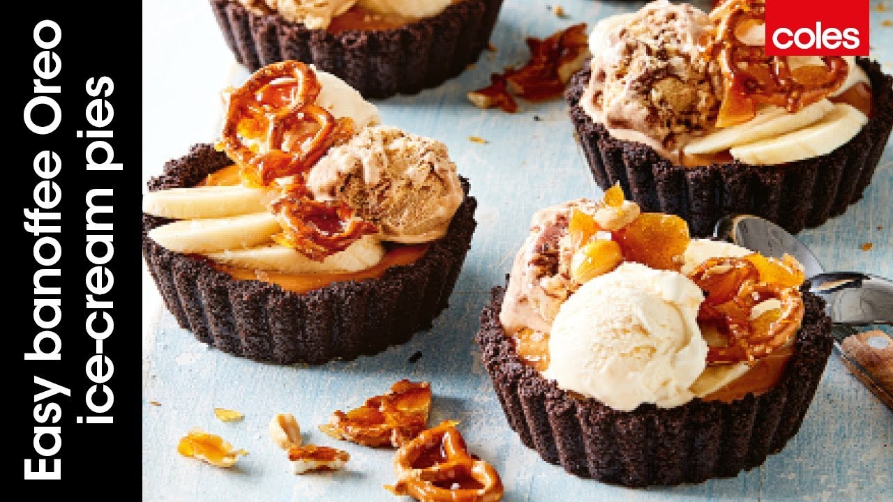 Easy banoffee oreo ice-cream pies (Instance 1) — Instance — Interactive video experience