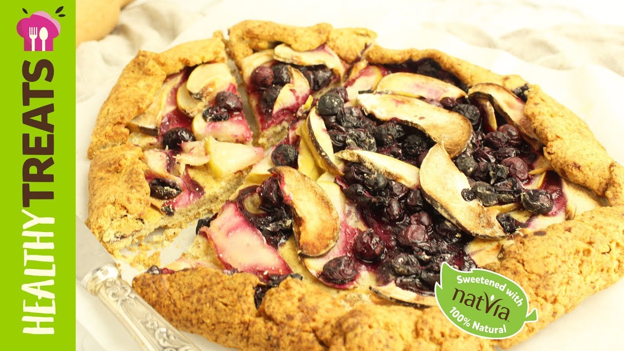 APPLE AND BLUEBERRY HAZELNUT GALETTE - Natvia's Healthy Treats (Product Master 1) — Instance — Interactive video experience