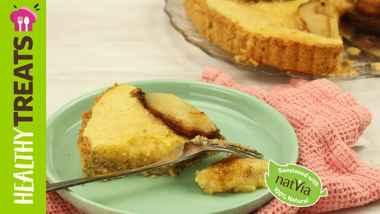 Pear Frangipani Tart - Natvia's Healthy Treats (Product Master 1) — Instance — Interactive video experience