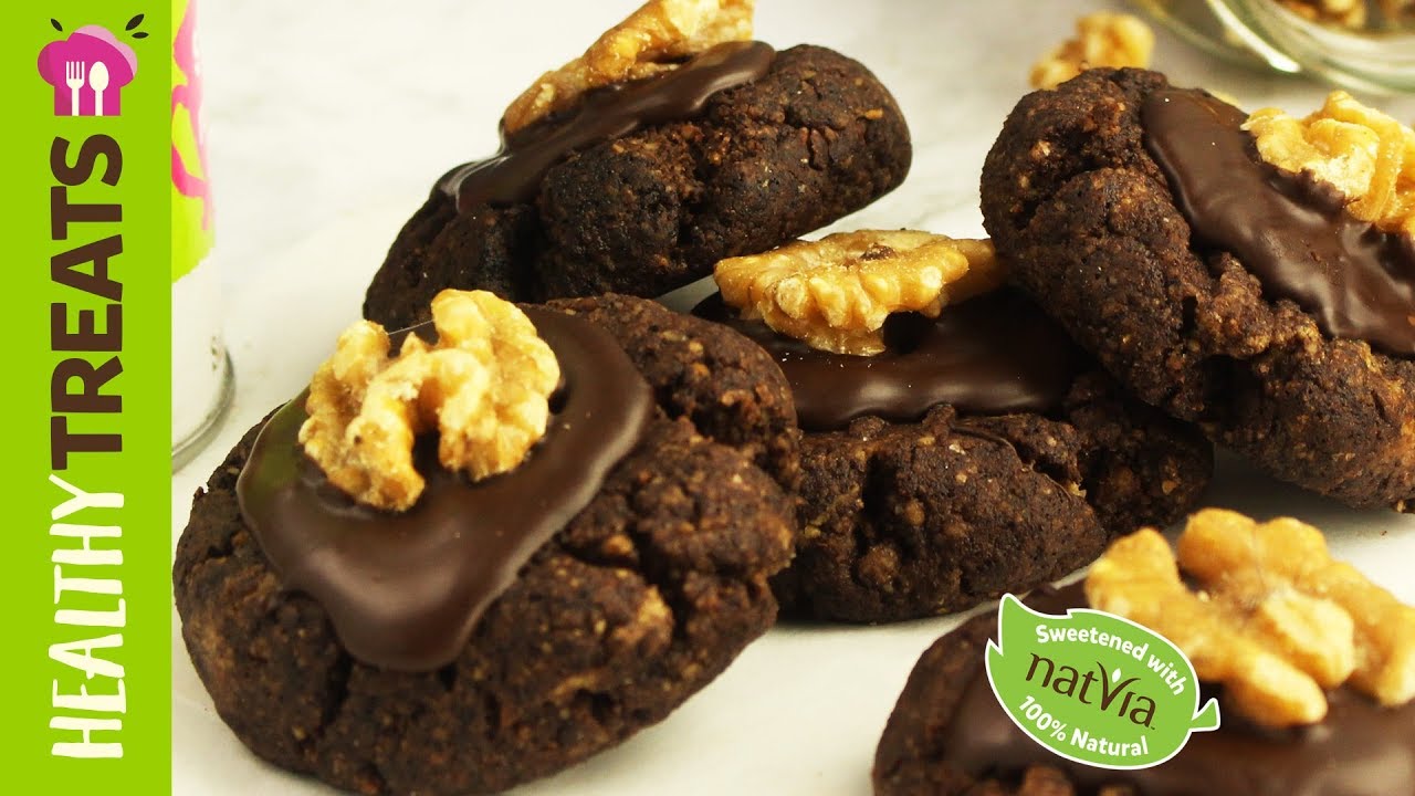 5 Ingredient Vegan Afghan Cookies, GF - Low Carb Healthy Sugar Free Biscuits (Product Master 1) — Instance — Interactive video experience