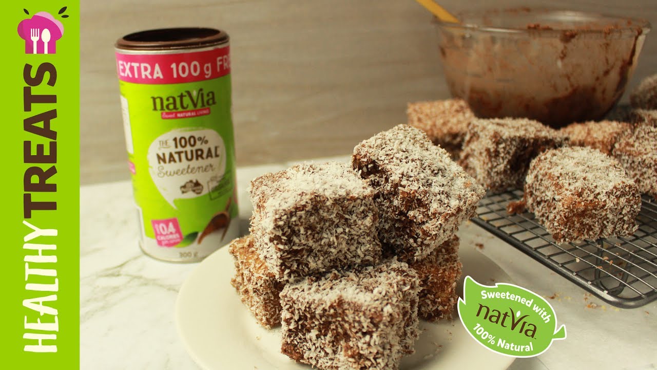 Healthy Lamington Recipe - Classic Aussie Dessert Recipe (Product Master 1) — Instance — Interactive video experience