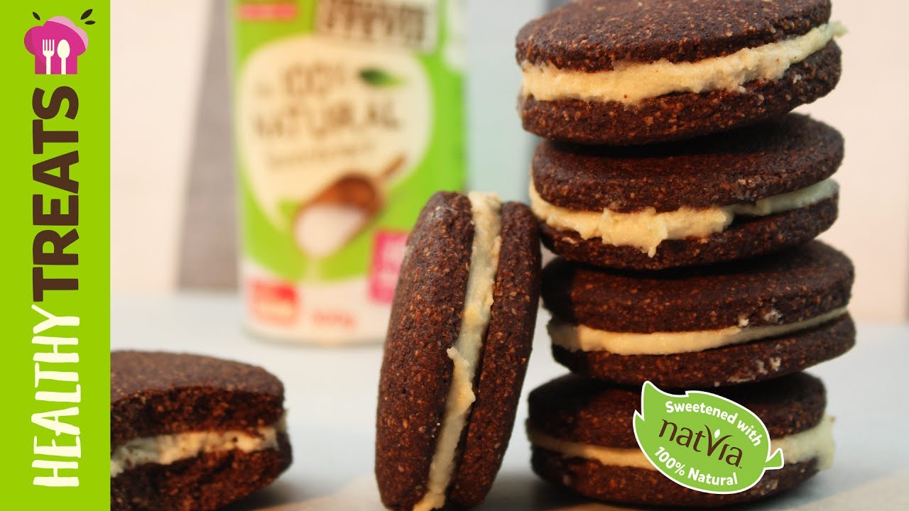Homemade Vegan Oreos - Natvia's Healthy Treats (2) (Product Master 1) — Instance — Interactive video experience