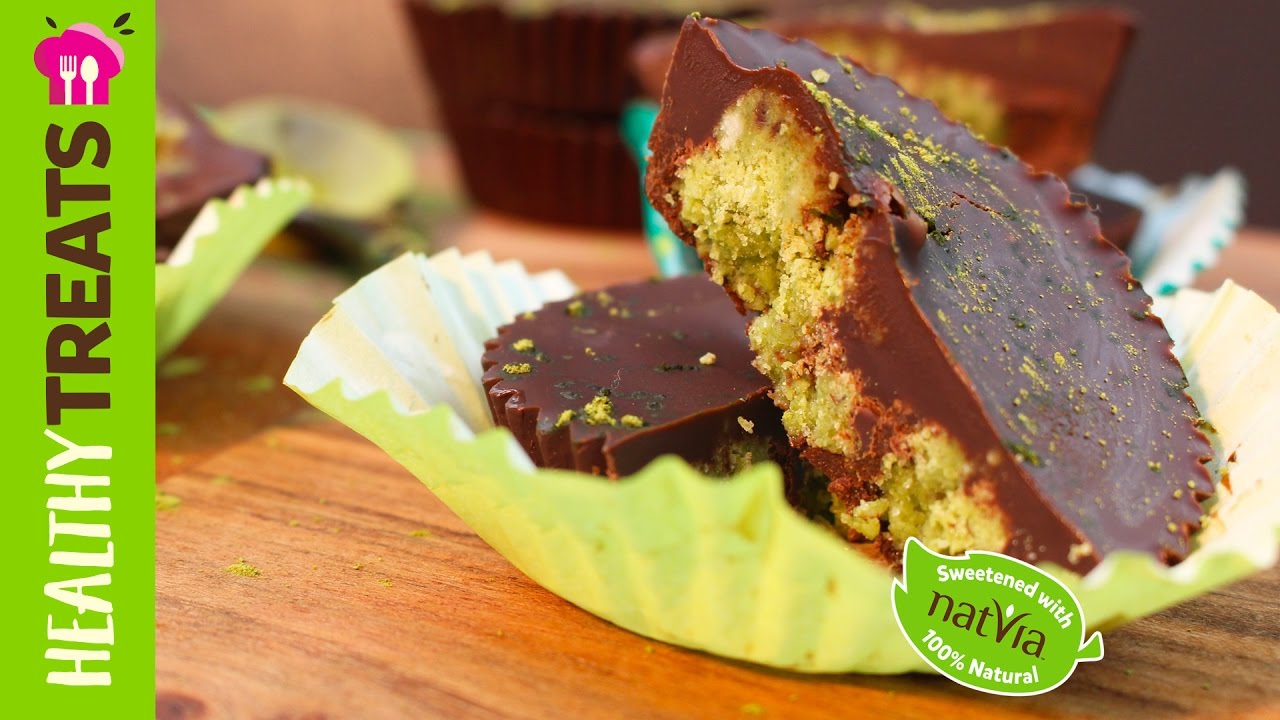 Vegan Chocolate Matcha Cups - Natvia's Healthy Treats (Product Master 1) — Instance — Interactive video experience
