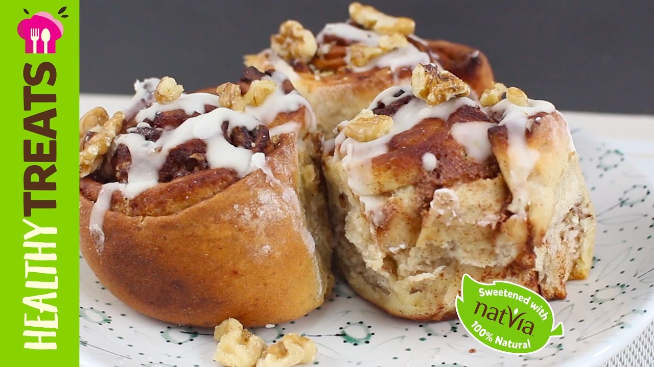Sugar Free Cinnamon Scrolls with Walnuts - Natvia's Healthy Dessert Recipes (Product Master 1) — Instance — Interactive video experience
