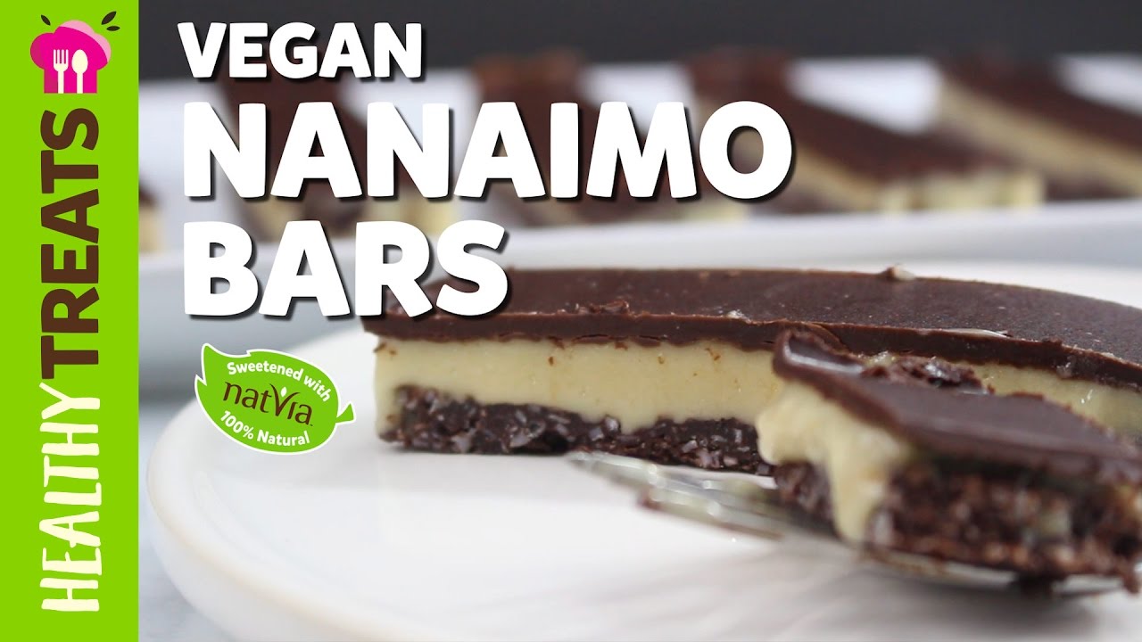 Vegan Chocolate Nanaimo Bars - Natvia's Healthy Dessert Recipes (Product Master 1) — Instance — Interactive video experience