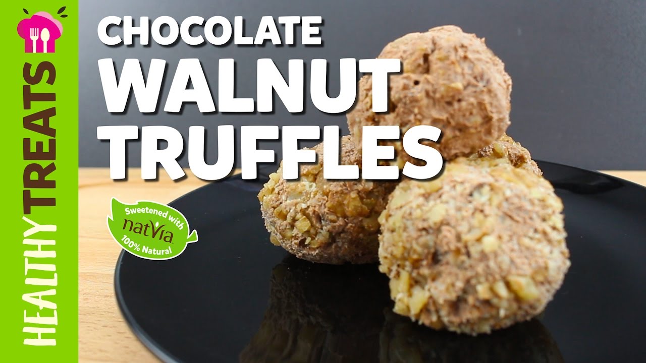 Chocolate Walnut Christmas Truffles - Natvia's Healthy Dessert Recipes (Product Master 1) — Instance — Interactive video experience