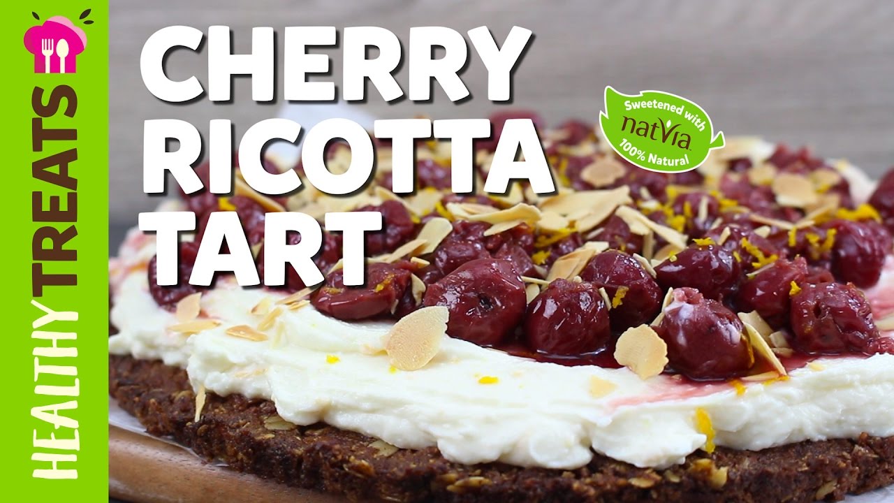 Low Carb Cherry Ricotta Tart - Natvia's Healthy Dessert Recipes (Product Master 1) — Instance — Interactive video experience