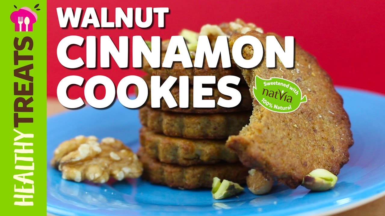 Vegan Walnut Cinnamon Cookies- Natvia's Healthy Dessert Recipes (Product Master 1) — Instance — Interactive video experience