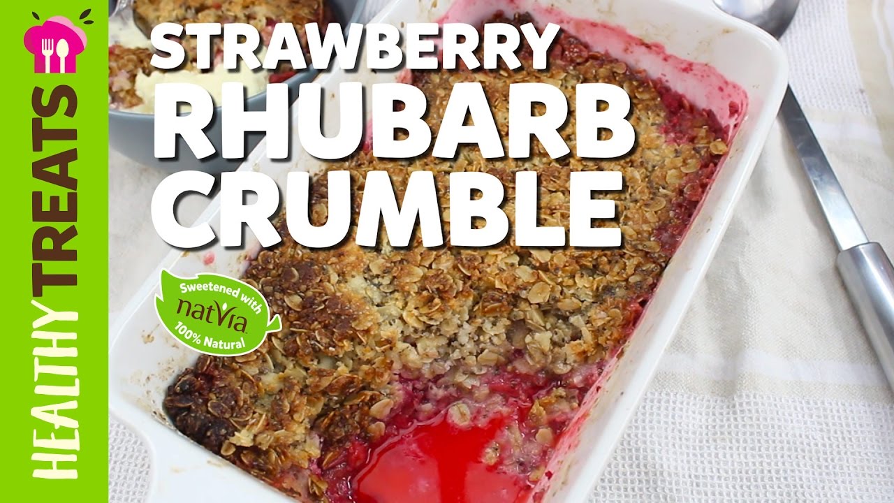 LCHF Strawberry Rhubarb Crumble - Natvia's Healthy Treats & Dessert Recipes (Product Master 1) — Instance — Interactive video experience