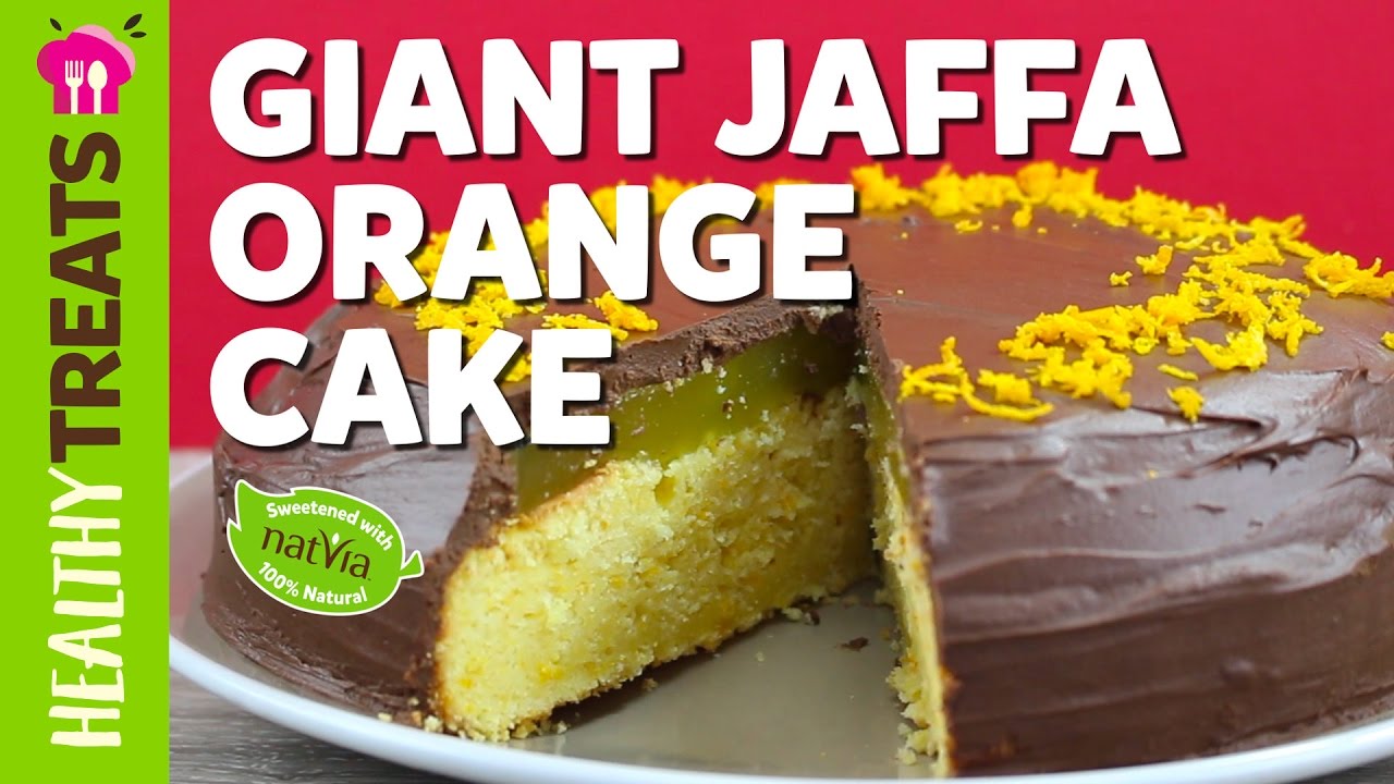Healthy Giant Orange Jaffa Cake - Natvia's Healthy Treats & Dessert Recipes (Product Master 1) — Instance — Interactive video experience