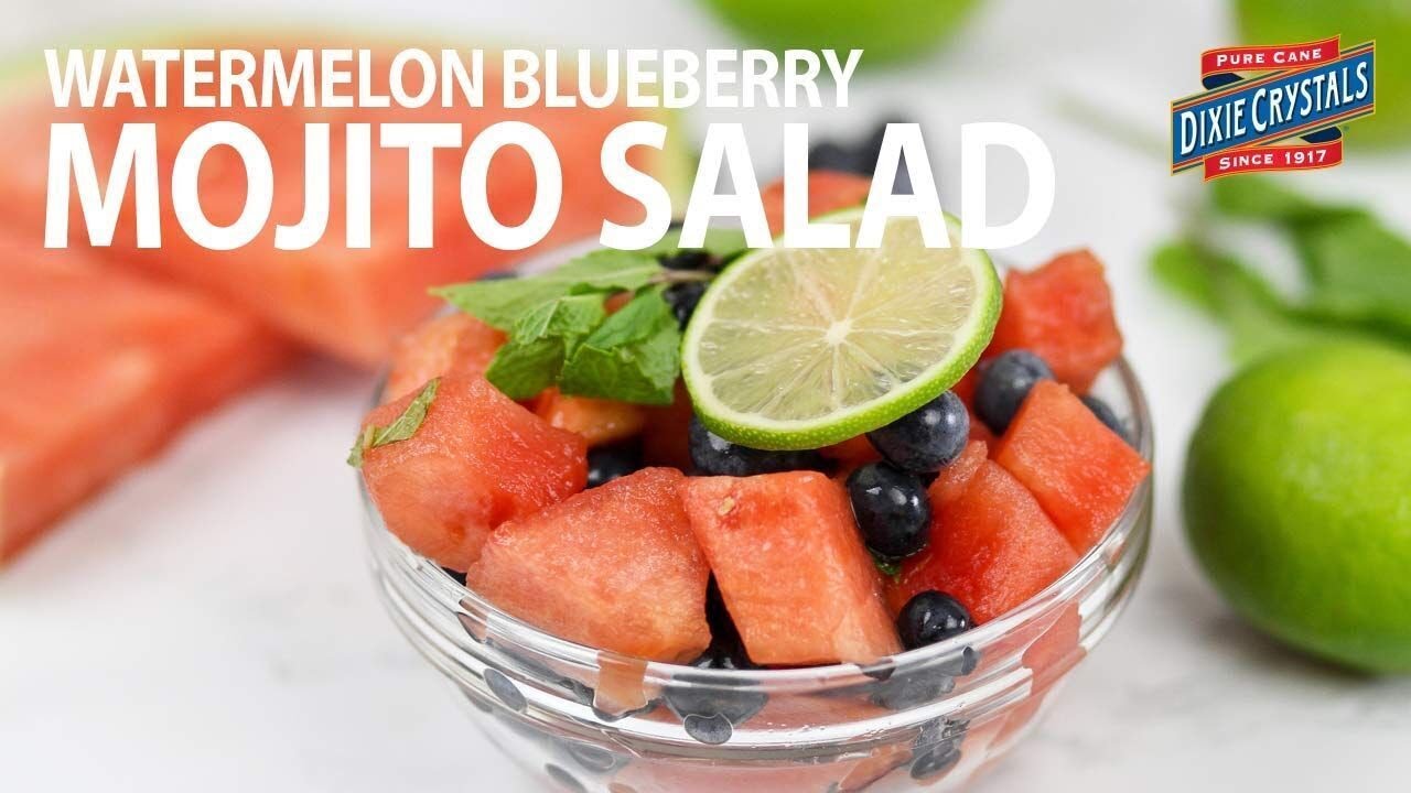 How To Make Watermelon Blueberry Mojito Salad (Instance 1) — Instance — Interactive video experience