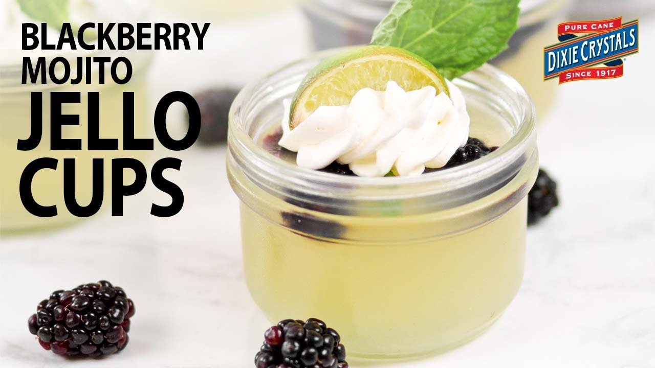 How To Make Blackberry Mojito Jelly Cups (Instance 1) — Instance — Interactive video experience