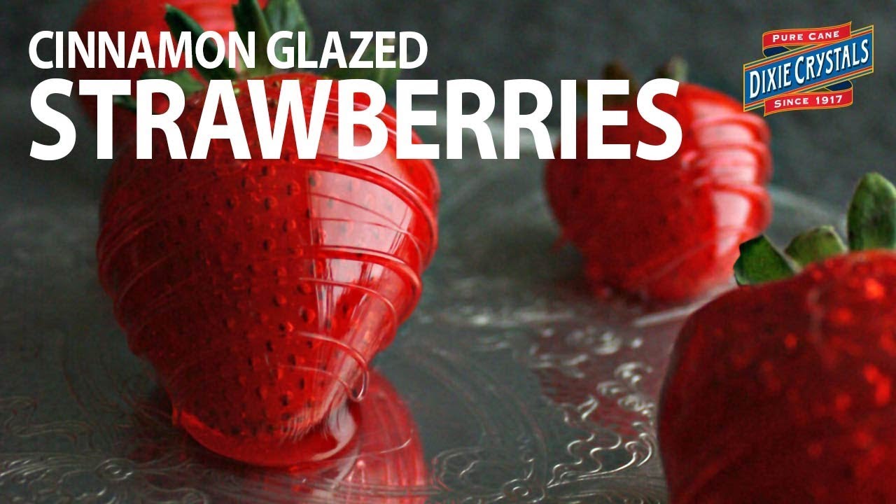 Red Hot Cinnamon Glazed Strawberries (Instance 1) — Instance — Interactive video experience