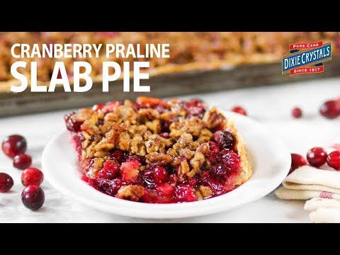 Cranberry Praline Slab Pie Recipe (Instance 1) — Instance — Interactive video experience