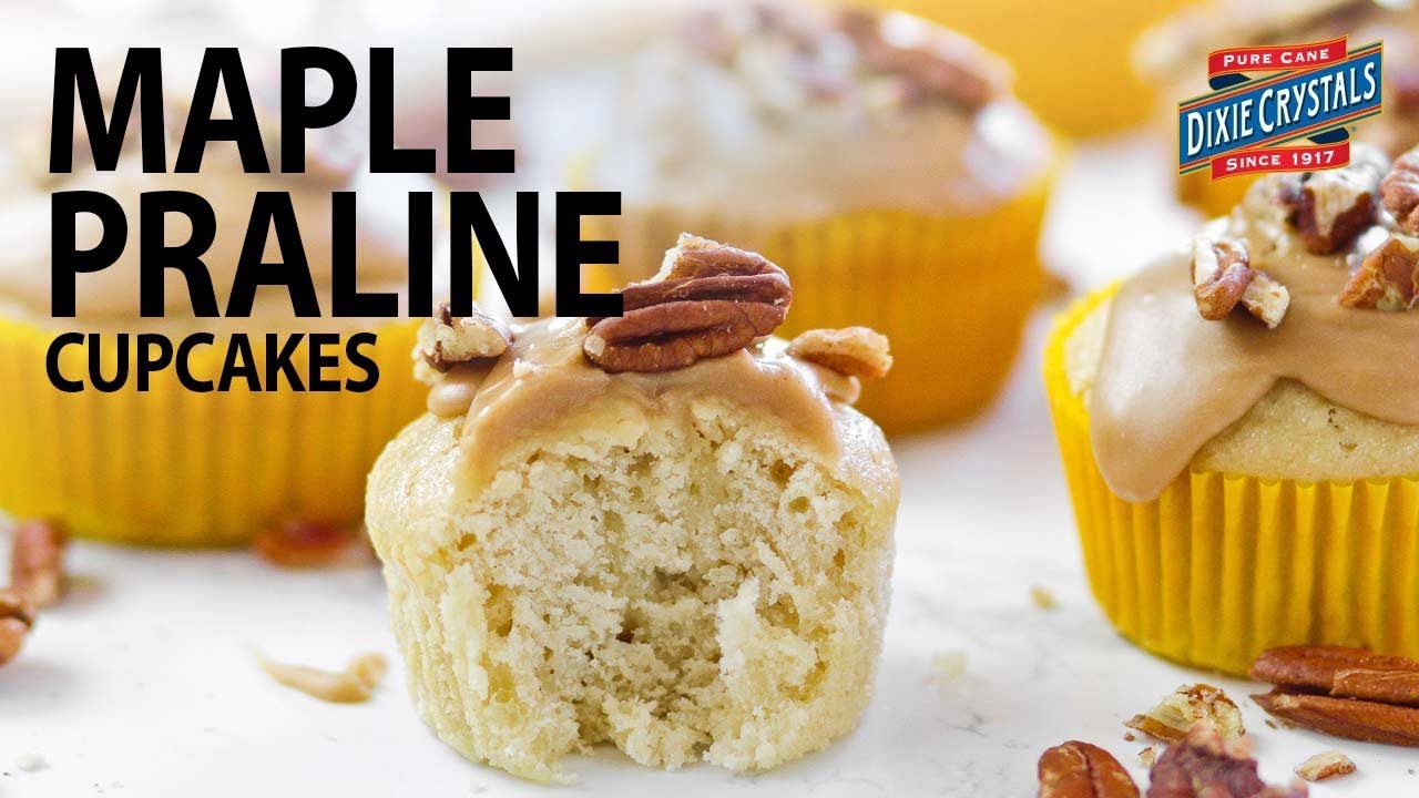 Maple Cupcakes with Maple Praline Frosting Recipe (Instance 1) — Instance — Interactive video experience