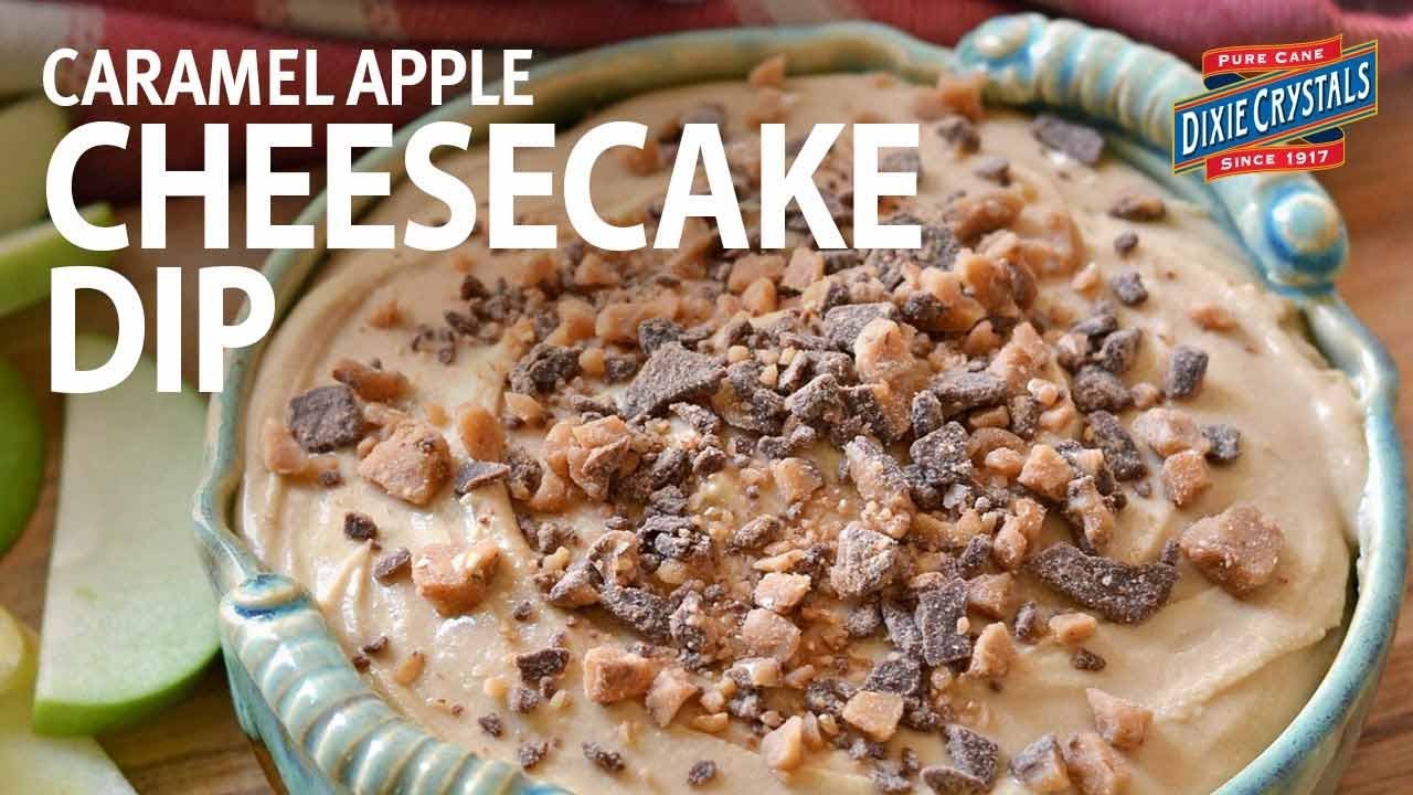 Caramel Apple Cheesecake Dip Recipe (Instance 1) — Instance — Interactive video experience