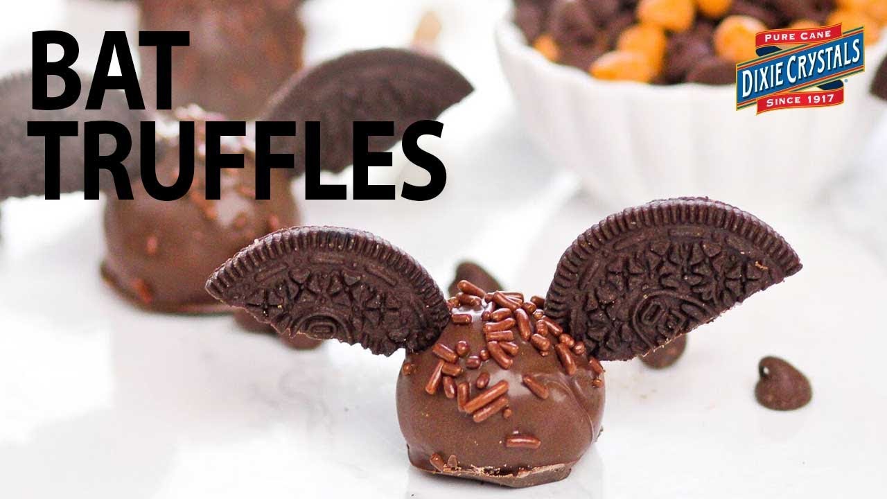 Halloween Party Recipe: Chocolate Truffle Bat Candy (Instance 1) — Instance — Interactive video experience