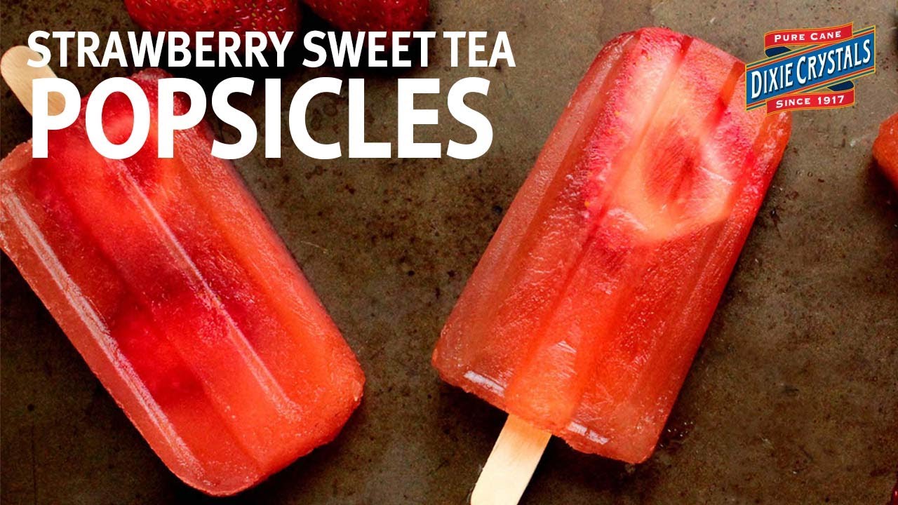 How to make Strawberry Sweet Tea Popsicles (Instance 1) — Instance — Interactive video experience