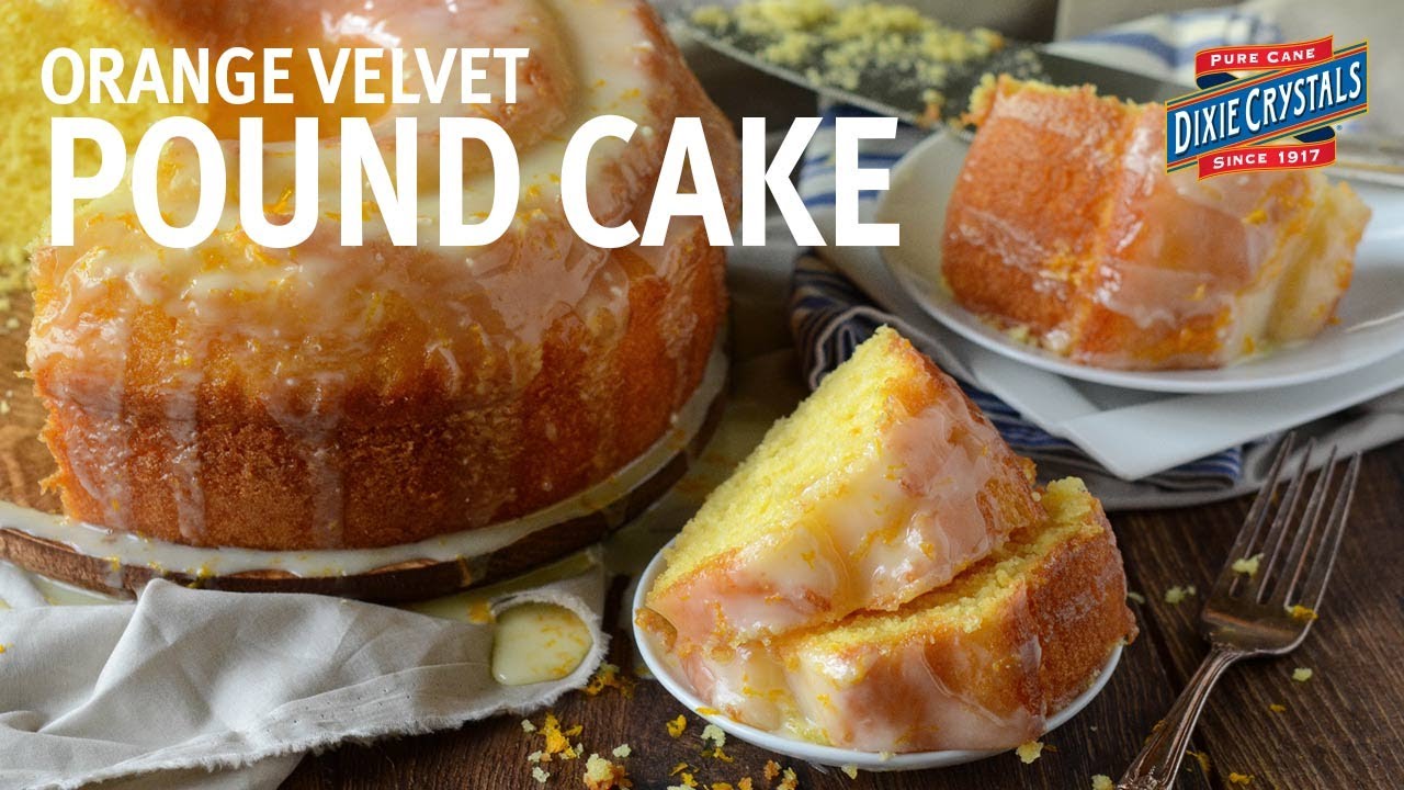 Easy DIY Orange Velvet Pound Cake (Instance 1) — Instance — Interactive video experience