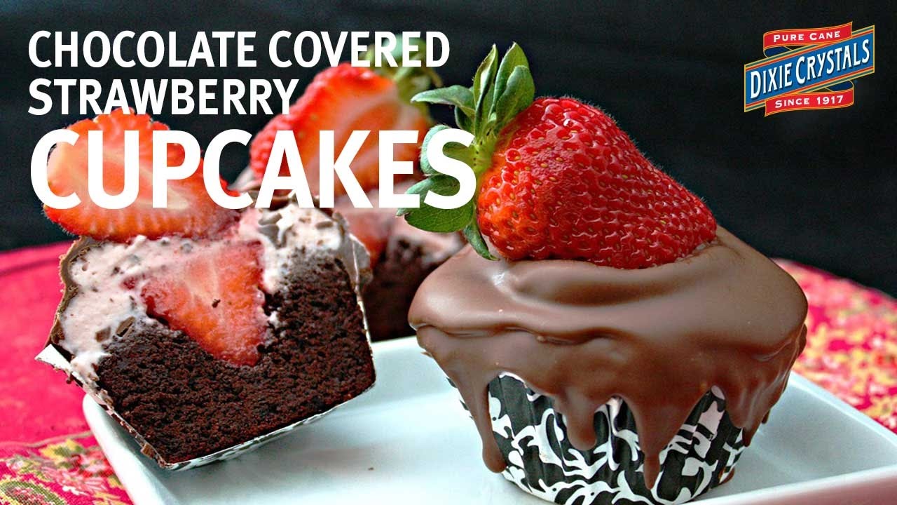 How to Make Chocolate Covered Strawberry Cupcakes (Instance 1) — Instance — Interactive video experience