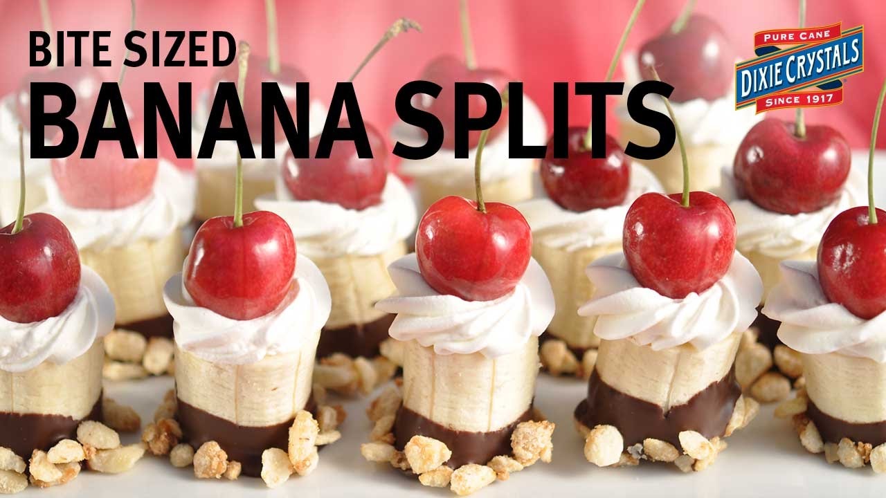 How to Make Bite Size Banana Splits (Instance 1) — Instance — Interactive video experience