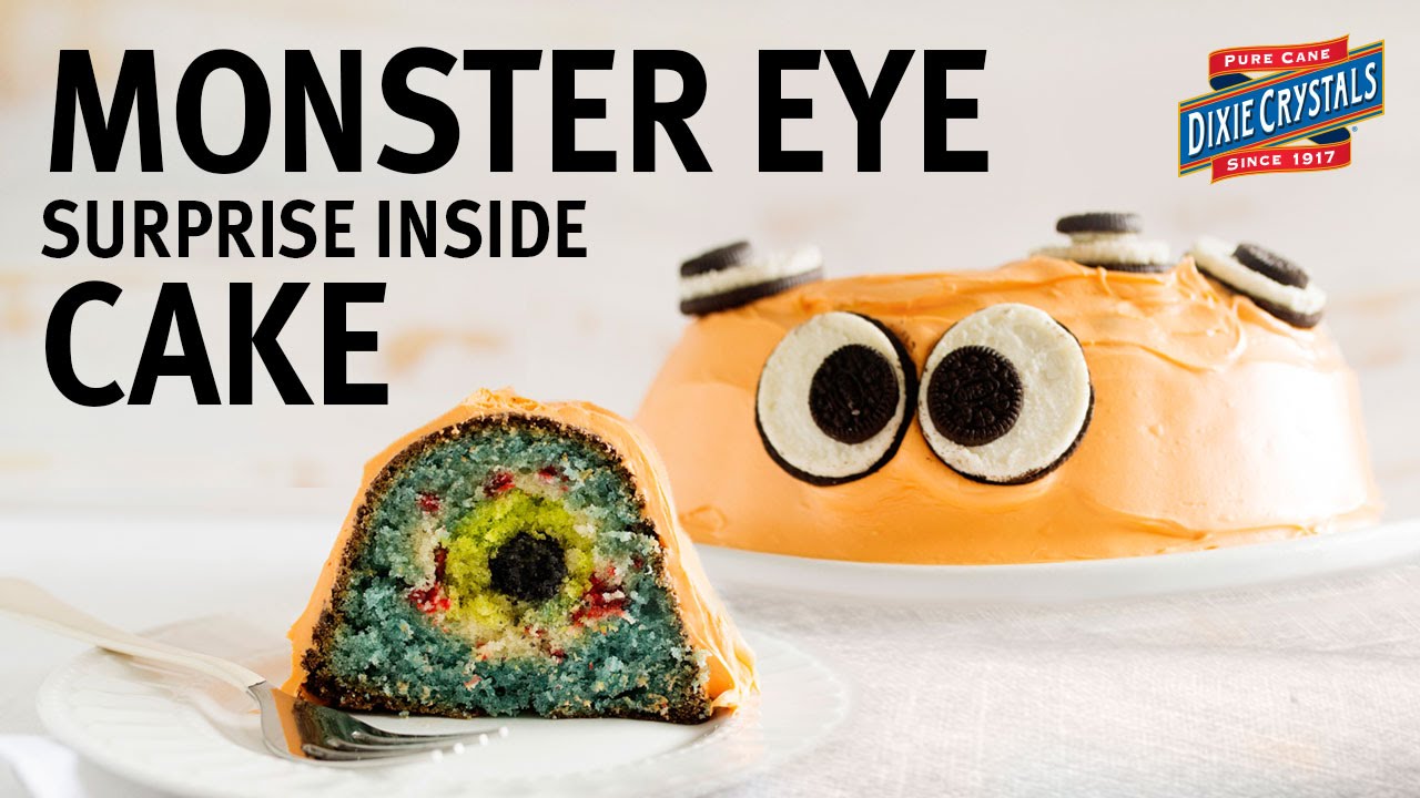 How to Make Monster Eye Surprise Inside Cake (Instance 1) — Instance — Interactive video experience