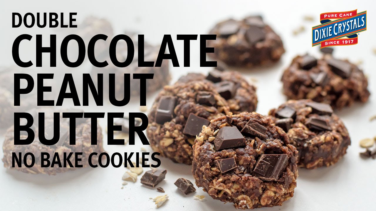 How to Make Double Chocolate Peanut Butter No Bake Cookies (Instance 1) — Instance — Interactive video experience