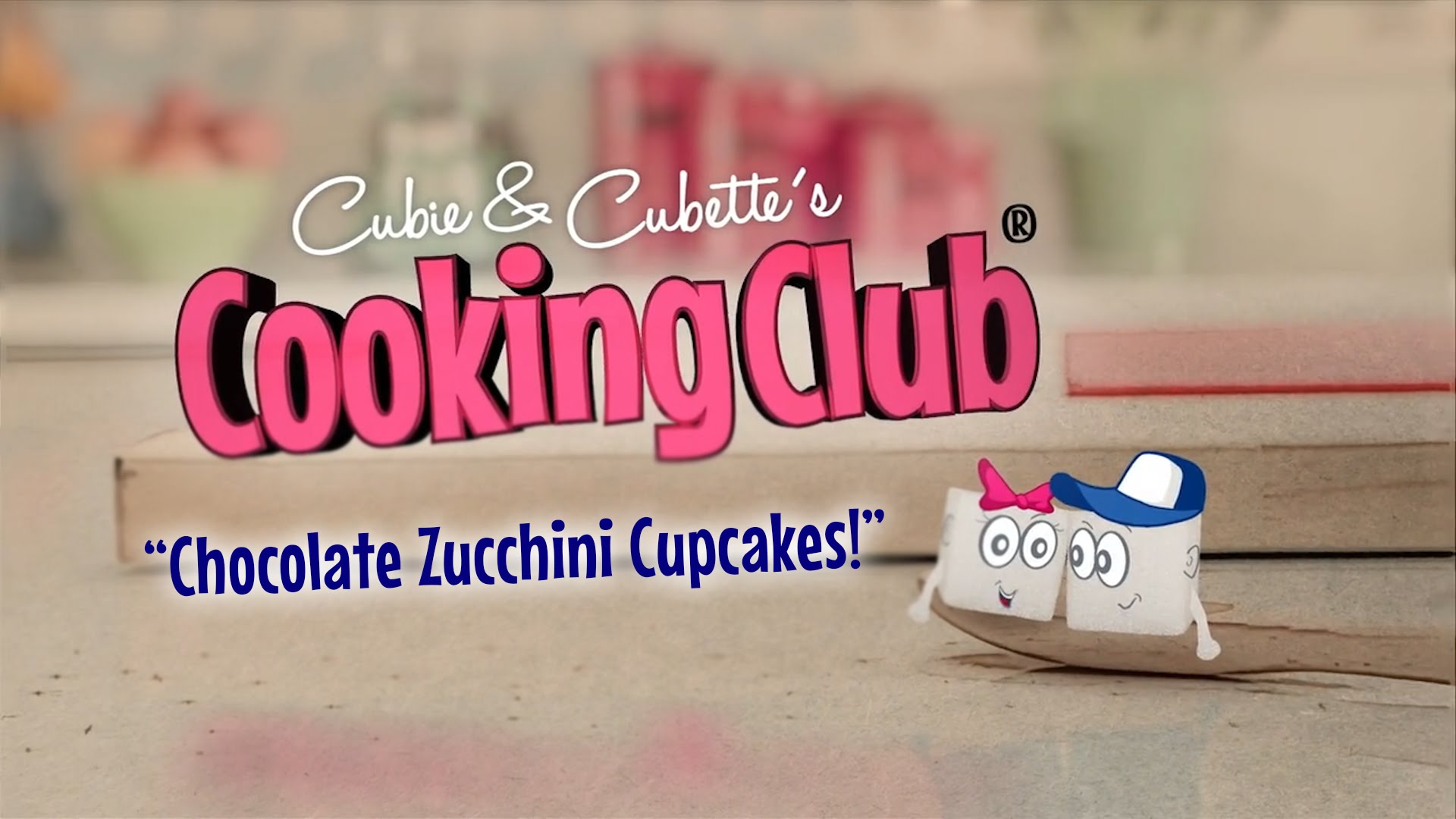 Cubie & Cubette's Cooking Club - How to Make Chocolate Zucchini Cupcakes (Instance 1) — Instance — Interactive video experience