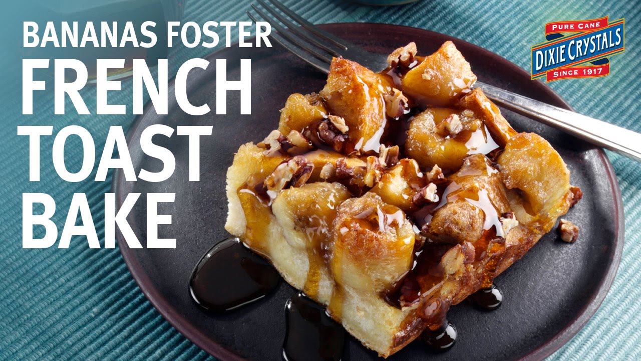 Easy Brunch Recipe: Bananas Foster French Toast Bake (Instance 1) — Instance — Interactive video experience