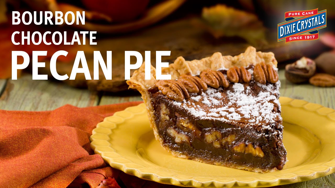 Bourbon Chocolate Pecan Pie Recipe by Chef Eddy Van Damme (Instance 1) — Instance — Interactive video experience