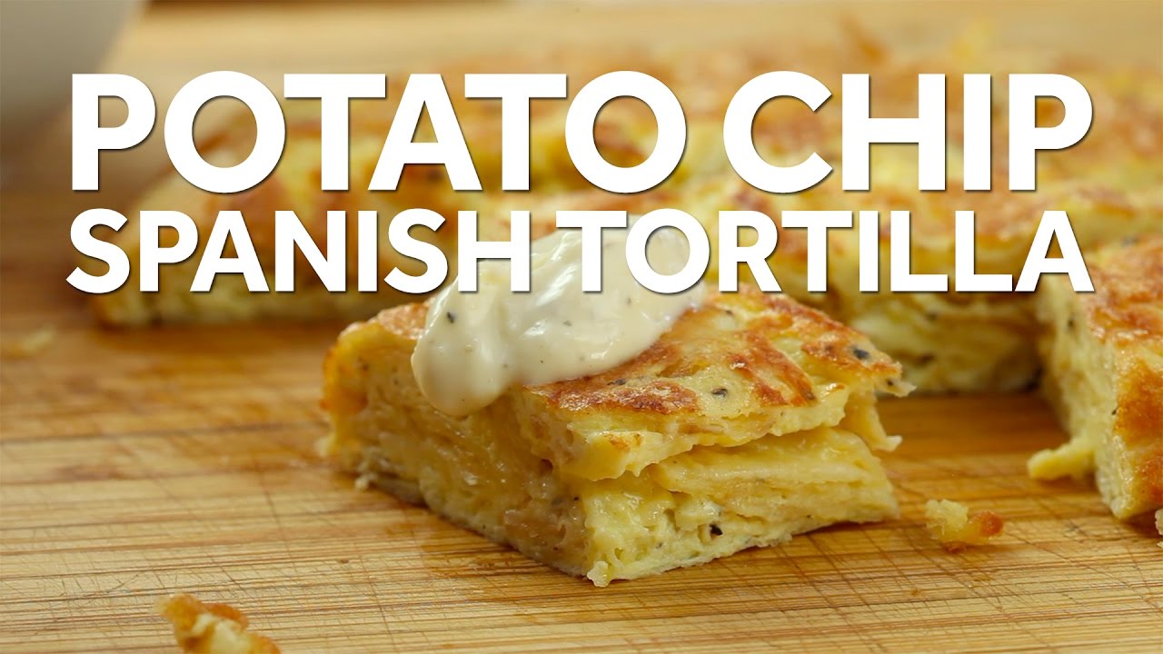 How to Make a Potato Chip Spanish Tortilla (Product Master) #8499 — Interactive video experience