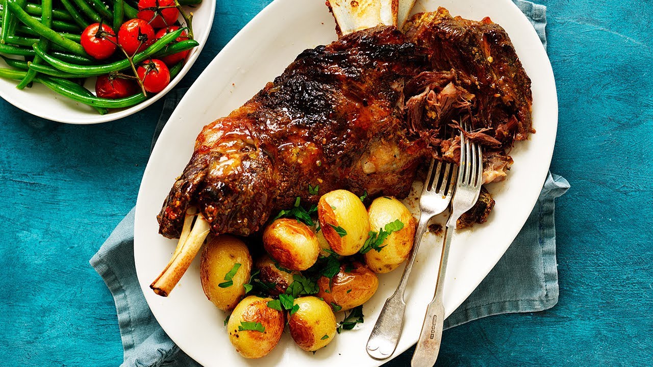 Slow-Roasted Lamb Shoulder with Lemon, Garlic and Rosemary (Instance 1) — Instance — Interactive video experience