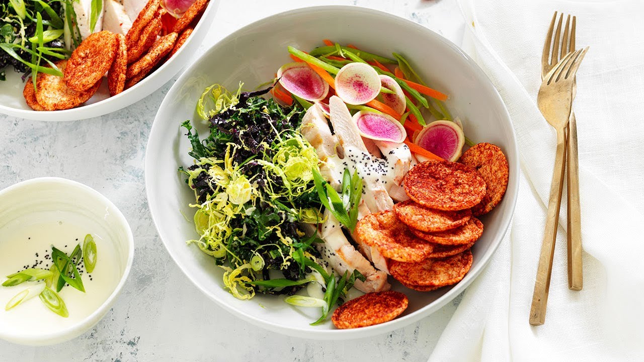 Build a crunchy nourish bowl (Instance 1) — Instance — Interactive video experience