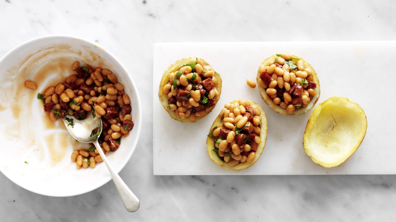 Baked Bean Potato Boats (Instance 1) — Instance — Interactive video experience