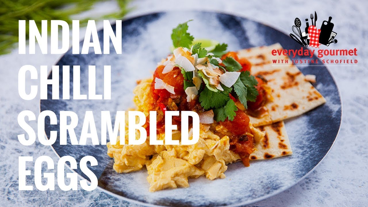 Indian Chilli Scrambled Eggs | Everyday Gourmet S8 E23 (Instance 1) — Instance — Interactive video experience