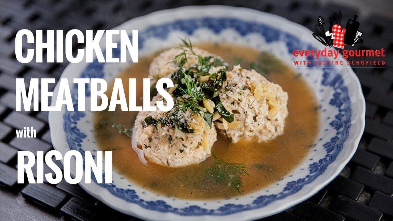 Chicken Meatballs with Risoni | Everyday Gourmet S8 E20 (Instance 1) — Instance — Interactive video experience