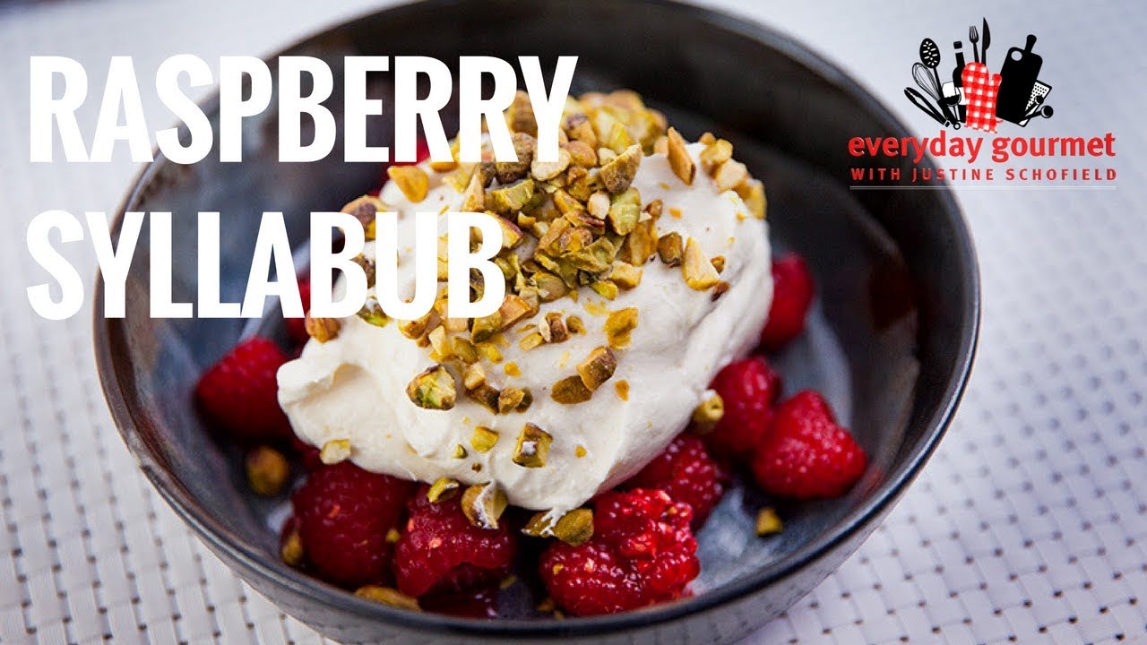 Raspberry Syllabub | Everyday Gourmet S8 E17 (Instance 1) — Instance — Interactive video experience