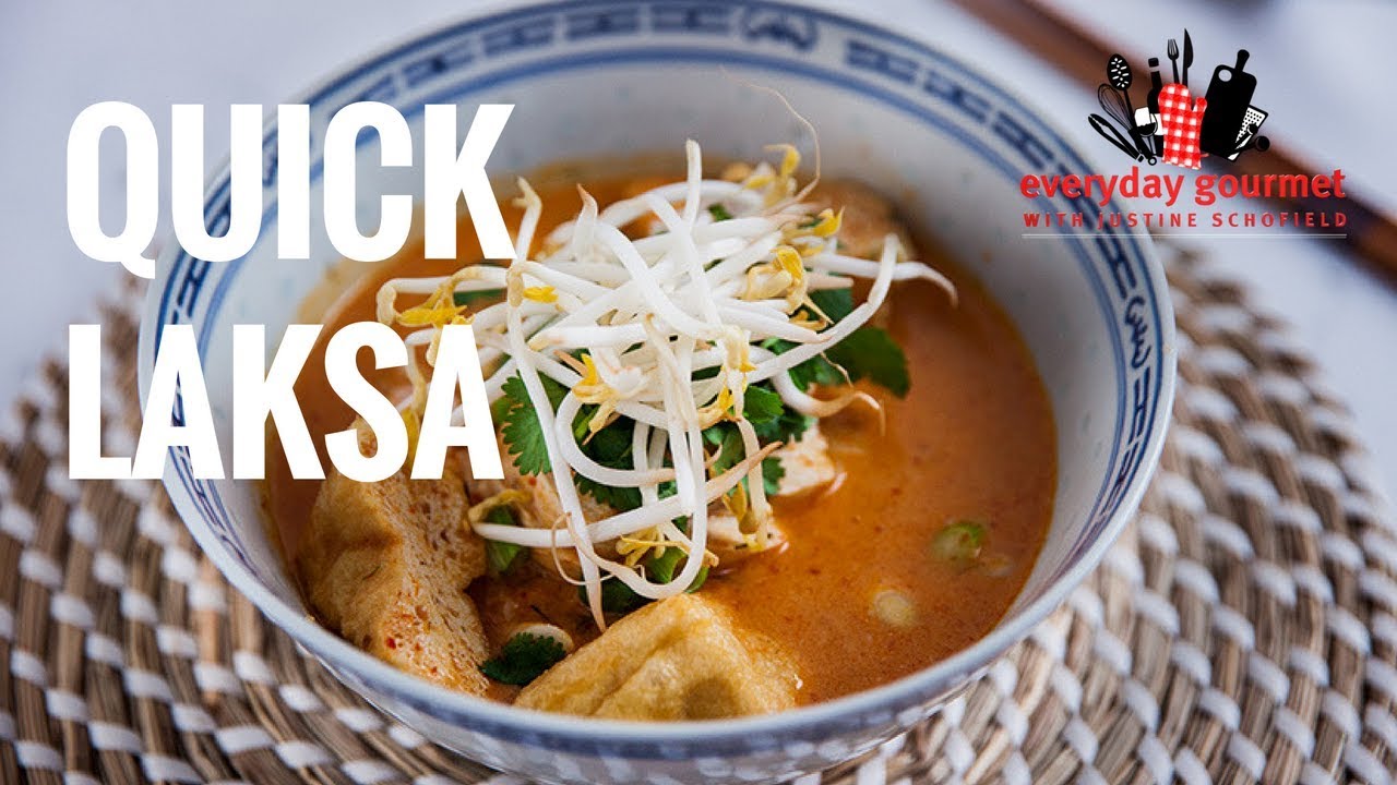 Quick Laksa | Everyday Gourmet S8 E13 (Instance 1) — Instance — Interactive video experience