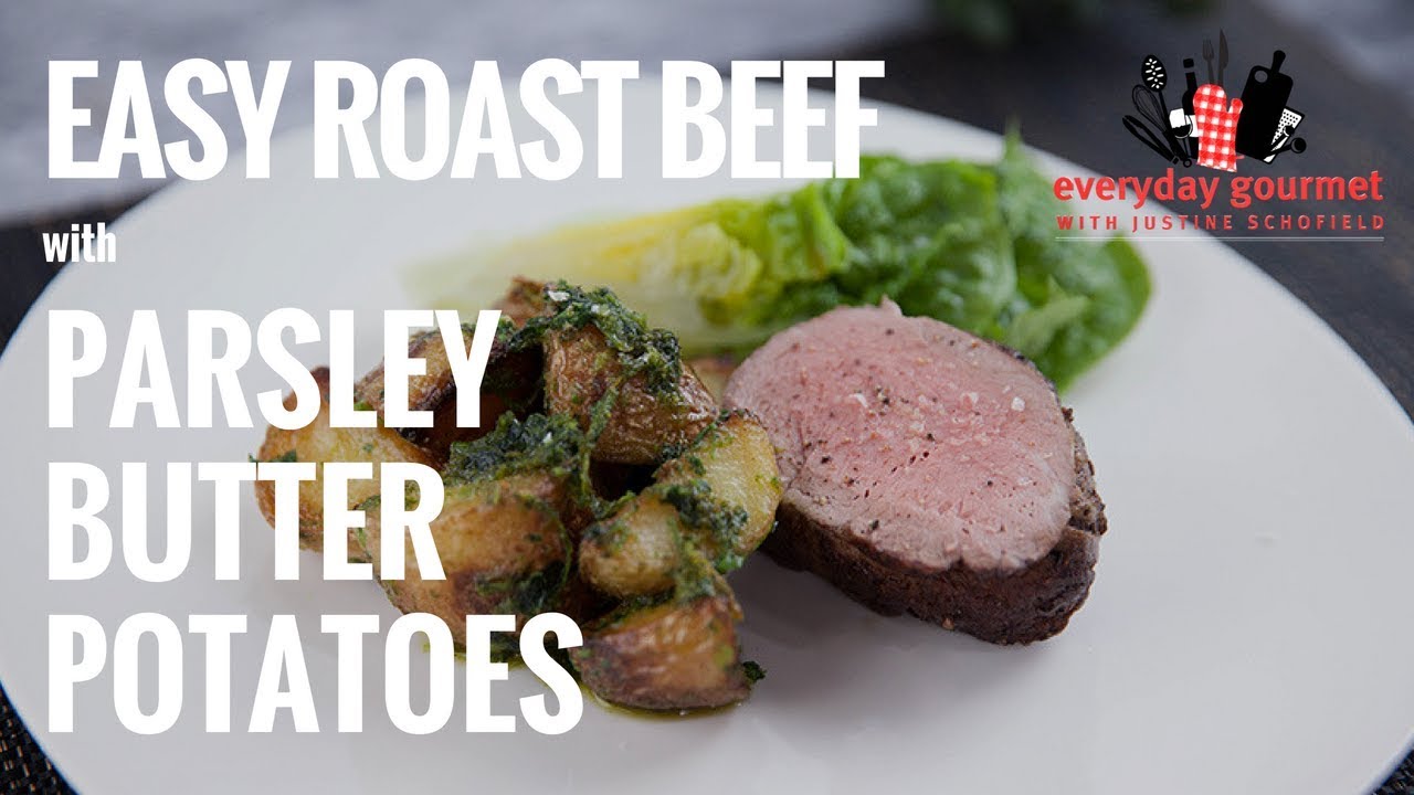 Easy Roast Beef with Sauteed Parsley | Everyday Gourmet S8 E10 (Instance 1) — Instance — Interactive video experience