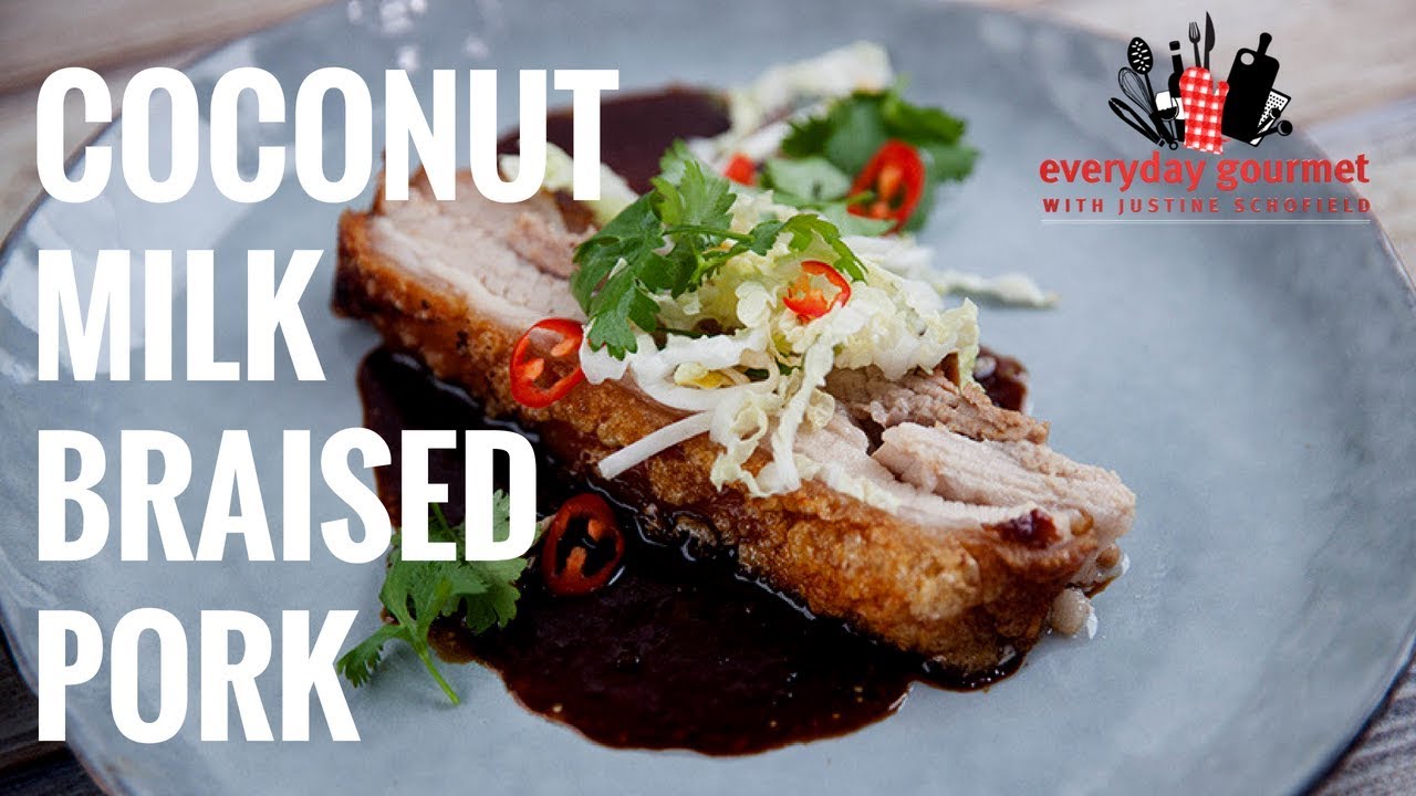 Coconut Milk Braised Pork | Everyday Gourmet S8 E2 (Instance 1) — Instance — Interactive video experience