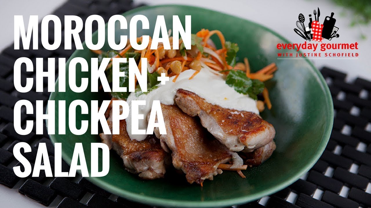 Moroccan Chicken & Chickpea Salad | Everyday Gourmet S7 E88 (Product Master 1) — Instance — Interactive video experience