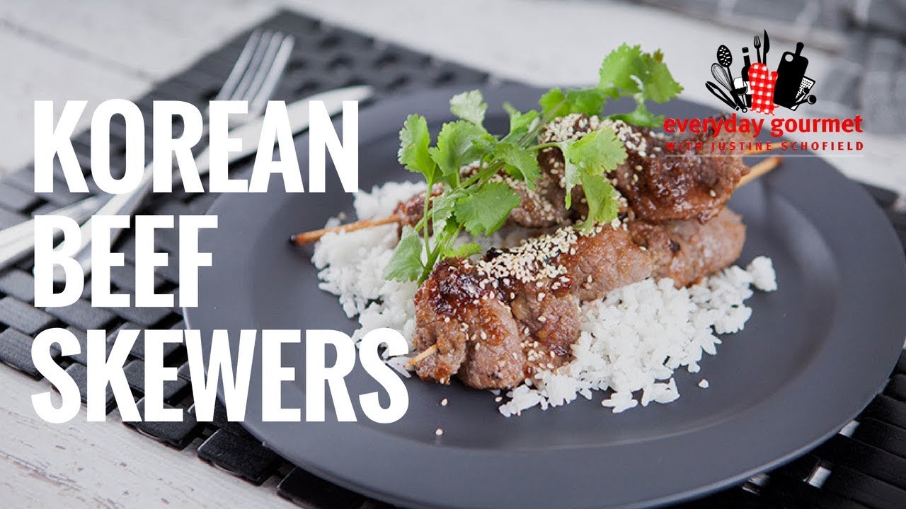 Korean Beef Skewers | Everyday Gourmet S7 E77 (Product Master 1) — Instance — Interactive video experience