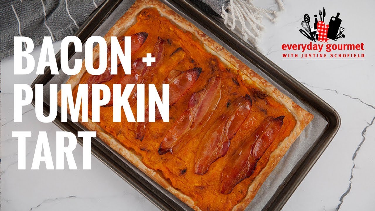 Bacon & Pumpkin Tart | Everyday Gourmet S7 E72 (Instance 1) — Instance — Interactive video experience